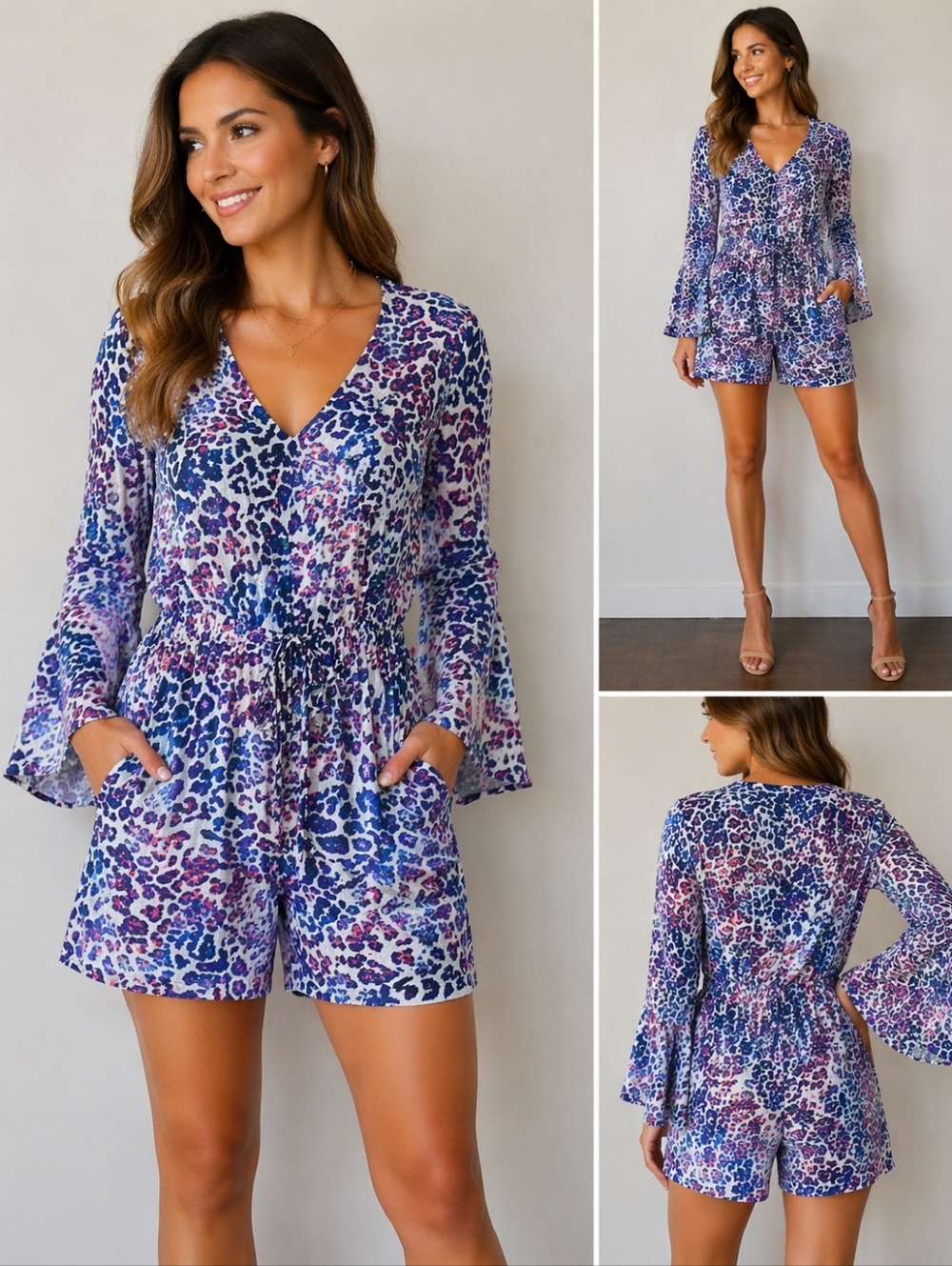 JENNIFER LOPEZ PURPLE ROMPER 💜